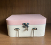 Portable Pink Travel Baby Suitcases Gift Box Set