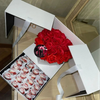 Chocolate Box Packaging Luxury Heart Valentine Flowers Gift Box Cardboard Christmas Snack Candy Chocolate Bonbon Box
