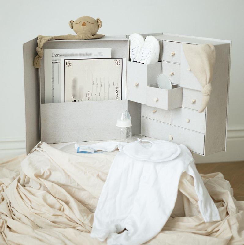 Baby Gift Box Set Memory Advent Calendar Keepsake Box