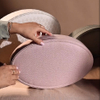 Oval Leather Jewelry Gift Box Set
