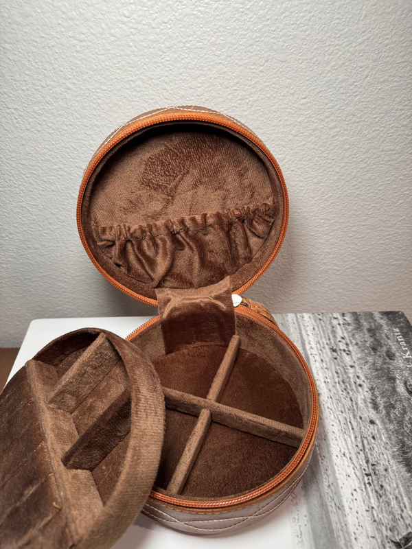 Boot Stitch Jewelry Box Earrings Trinket Storage