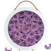 Preserved Rose Handle Gift Round Box