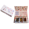 Flower Tea Set Watercolor Box Custom Hand-painted Logo Paper Cardboard Tea Packaging Box Afternoon Tea Saffron Gift Box
