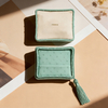 Wholesale Velvet Jewelry Box with Tassel