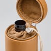 Cylinder Leather Perfume Box