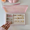 Glitter Acrylic Velevt Jewellery Storage Box