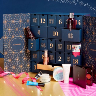 Custom Cardboard Ready To Ship Christmas Advent Calendar Gift Packaging Box For Chocolate Cookie Candy Cosmetic