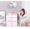 Custom Newest Surprising Flower Gifts Box With Assorted Balloons For Valentine's Day, Explosion Surprise Toy Box