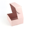 Custom Design Mailer Postal Corrugated Cardboard Mailer Packaging Boxes Folding Corrugated Paper Clothing Delivery Gift Box