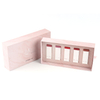 Custom Square Paper Cardboard Lip Gloss Wand Tubes 10ml Set Lip Stick Lip Oil Tube Cosmetic Packaging Boxes Private Label
