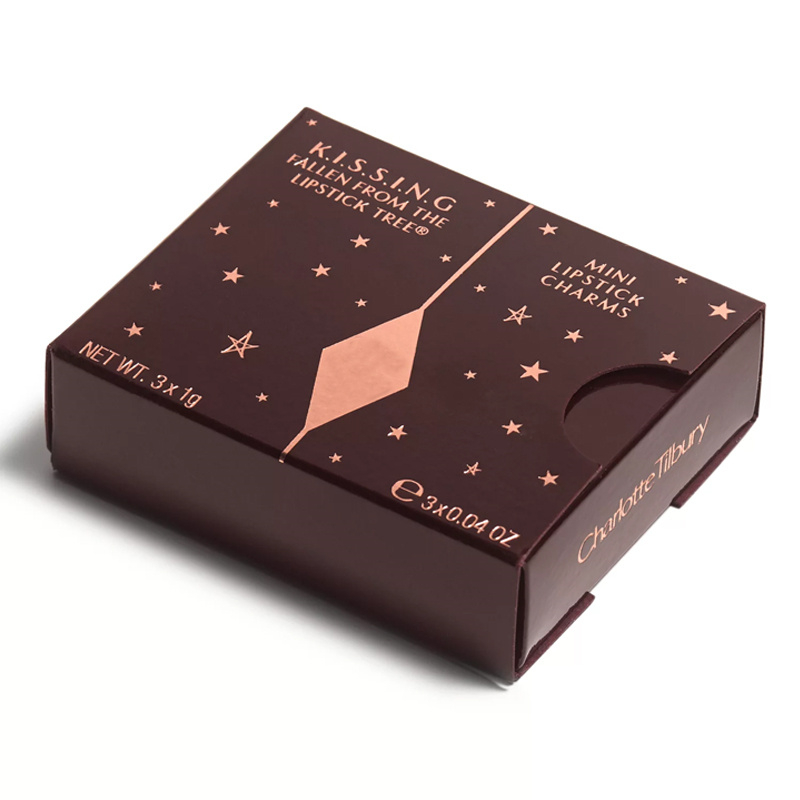 Custom Luxury Lip Gloss Tube Bundle Packaging Box Cosmetic Lip Gloss Set Lipstick Empty Paper Gift Boxes for Cosmetics