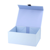 Custom Design Folding Magnetic Shipping Boxes for Clothes Black Cardboard Gift Box Magnetic Lid Luxury Packaging Boxes