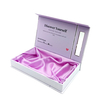 Custom Bundle Pink Luxury Cardboard Wig Hair Extension Gift Packaging Boxes with Ribbon Custom Logo Glod Foil