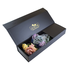 Custom Paper Rectangle Wedding Decoration Forever Rose Flower Gift Packaging Box for Preserved Rose Flower Arrangement Box