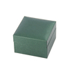 Luxury Green Color Pu Leather Breastpin Souvenir Medal Necklace Bracelet Jewelry Gift Packaging Box