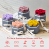 Wholesale Luxury Flower Box 3-layer 6-layer Hexagonal Rotary Flower Box Rose Preservation Flower Bouquet Box Packaging