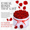 Custom Gift Floral Flower Bouquets Luxury Paperboard Packaging Round Boxes For Roses
