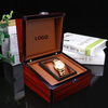 New Style Custom Luxury Packaging Watch Box Display Pu Leather Wooden Watch Gift Case for Travel Watch Boxes