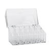 Premium Acrylic Makeup Tools Dispenser Transparent Acrylic Makeup Brush Organizer Lipstick Perfume Storage Box