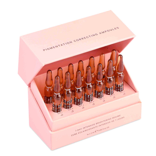 Custom Logo Print Empty Paper Gift Skin Care Ampules Serum Packaging Ampoule Box Package for Ampoules