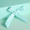 4 Colors In Stock Gift Clothing Packaging Box Foldable Magnetic Paper Box With Bow-knot