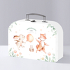 High End Cute Personalized Design Custom Paper Cardboard Suitcase Baby Clothes Toy Gift Packaging Box For Children Baby Products