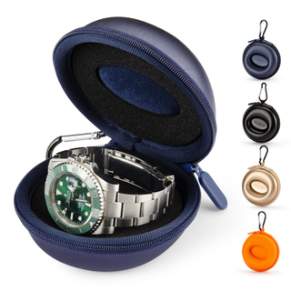 Watch Roll Box Travel Packaging Case Wrist Organizer With Sliding Pillow Display Watch Storage Box