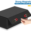 Trading Card Storage Box Magnetic Closure Toploaders Storage Box Hold PU Leather Card Deck Boxes Fit for MTG/Sport Card