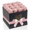 Wholesale Square Round Cylinder Heart Custom Design Paper Luxury Gift Flower Boxes For Bouquets
