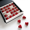Magnetic Flip Candy Valentine Paper Chocolate Gift Boxes Strawberry Celebration Wedding Custom Truffles Chocolate Packaging Box