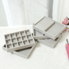 Wholesale Velvet Necklace Jewelry Display Set Luxury Display Jewelry Tray Jewelry Display Tray for Watch