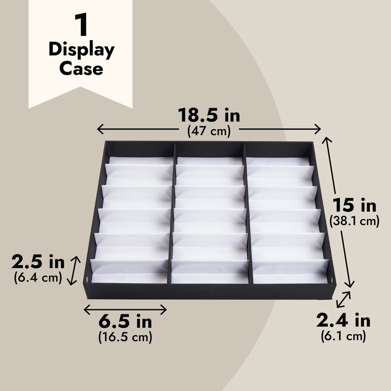 18 Sunglasses Glasses Retail Shop Display Stand Storage Box Tray Case Stand Hot Sale Case Tray Black Sunglasses Wear Display