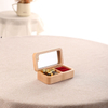 Wholesale Custom Wooden Musician Ring Jewelry Box Creative Gift Set Decoration Birthday Gift Wood Music Box