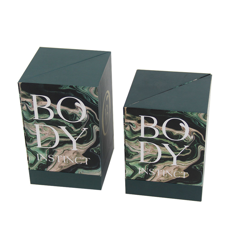 New Arrival Double Open Paper Cardboard 30 Ml Perfume Bottle Packaging Box with Foam Insert Luxury Cosmetic Perfume Bottle Box