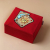 Embroidery Jewelry Box Navy Factory for Wholesale