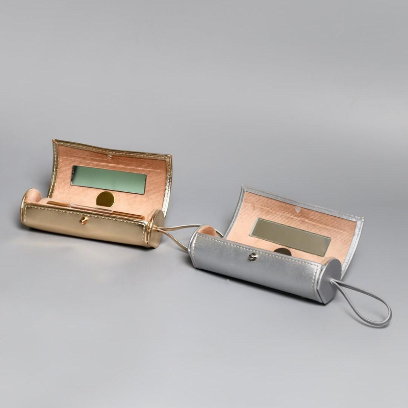 Leather Perfume Travel Sample Hand Bag