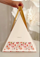 Eco Paper Boxes Sweet Wedding Desserts Cake Box