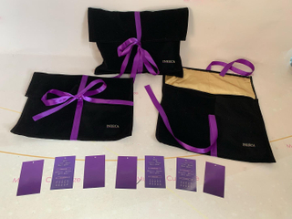 Custom Extension Wig Packaging Boxes Pouch Cotton Envelope Bag