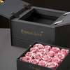 Double Door Paper Eternal Flower Jewelry Lipstick Gift Packaging Box Drawer for Factory