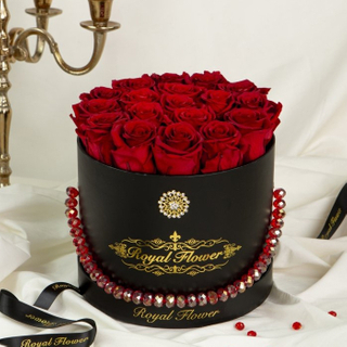 Round Paper Packaging Set Of Cardboard Boxes For Flowers
