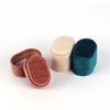 Custom Jewelry Velvet Storage Tray Small Ring Earrings Storage Jewellery Travel Case Ring Necklace Display Packaging Box