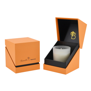 Custom Size Logo Candle Gift Box Packaging Luxury Gift Shipping Box Matte Custom Luxury Candle Packaging Boxes