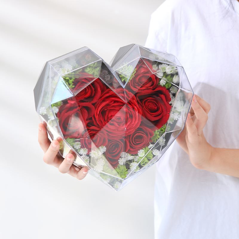 diamond heart flower box (1)
