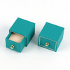Custom Personal Logo Cute Necklace Bracelet Ring Drawer Paper Jewelry Box Recyclable Paper Jewelry Packaging Boxes Foam Insert