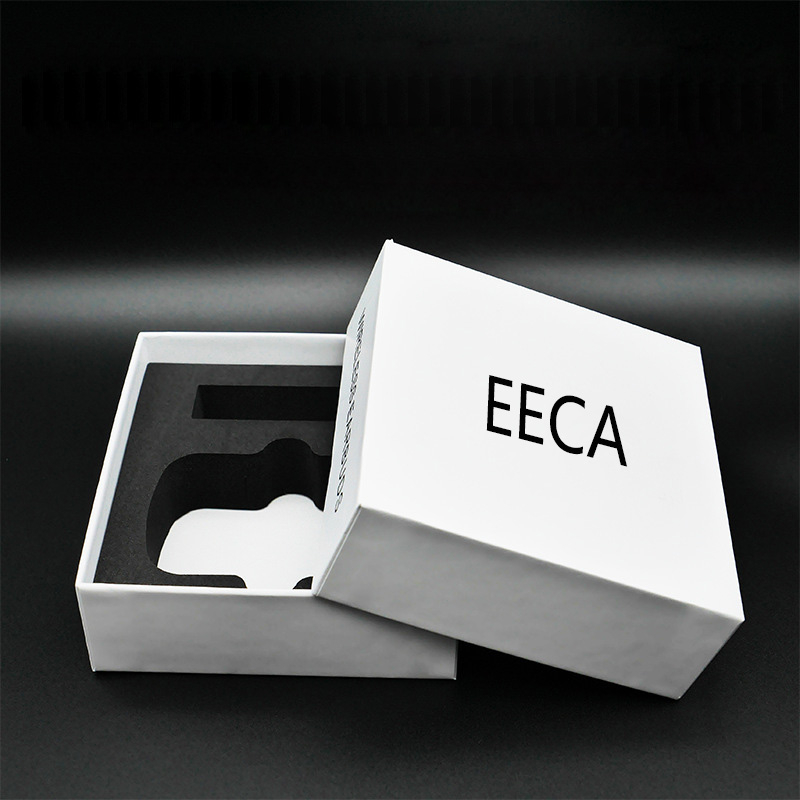 Custom White Paper Box Wireless Earbuds Earphones Cardboard Packaging Box for Headphones