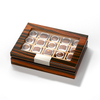 Custom Christmas 15solt Chocolate Box Limited Edition Luxury Custom Wooden Chocolate Packaging Box Chocolate Gift Box