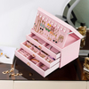 New Senior European Princess Large Capacity Jewelry Storage Case Multi Layer Drawer Jewelry Organizer Box