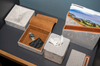  Leather Jewelry Tray Display Tissue Notepad Box Holder Home Decorative Classification Storage Box