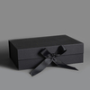 4 Colors In Stock Gift Clothing Packaging Box Foldable Magnetic Paper Box With Bow-knot