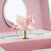 Custom Loftily Unicorn Children's Music Box Wooden Birthday Gift Jewelry Multifunctional Jewelry Storage Music Box
